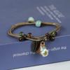 Broken Bridge Ceramic Floral Handmade Bracelet - Women's Fashion Jewelry