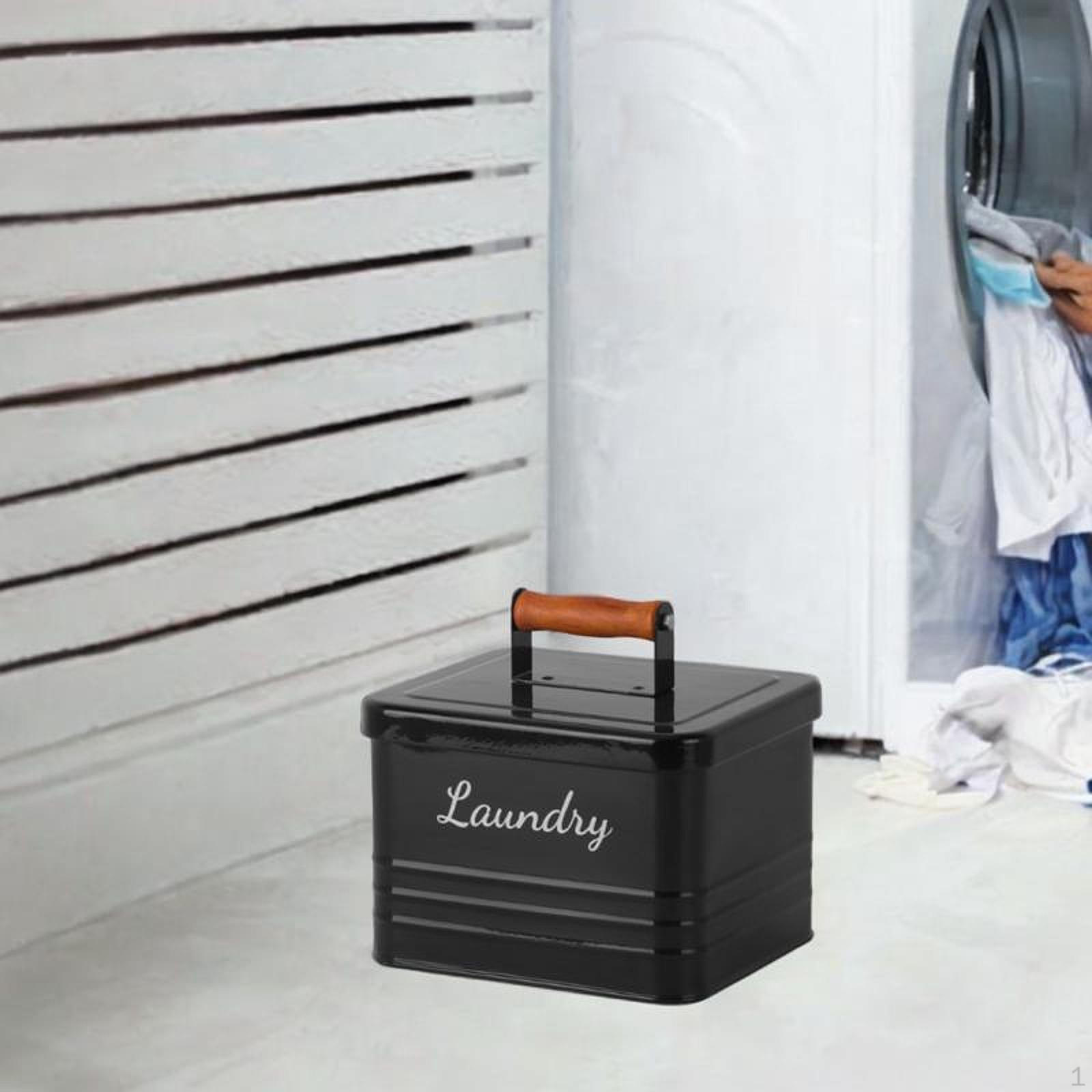 

Контейнер для белья, утюг, ящик для хранения, многофункциональный настольный диспенсер с деревянной ручкой для чёрный