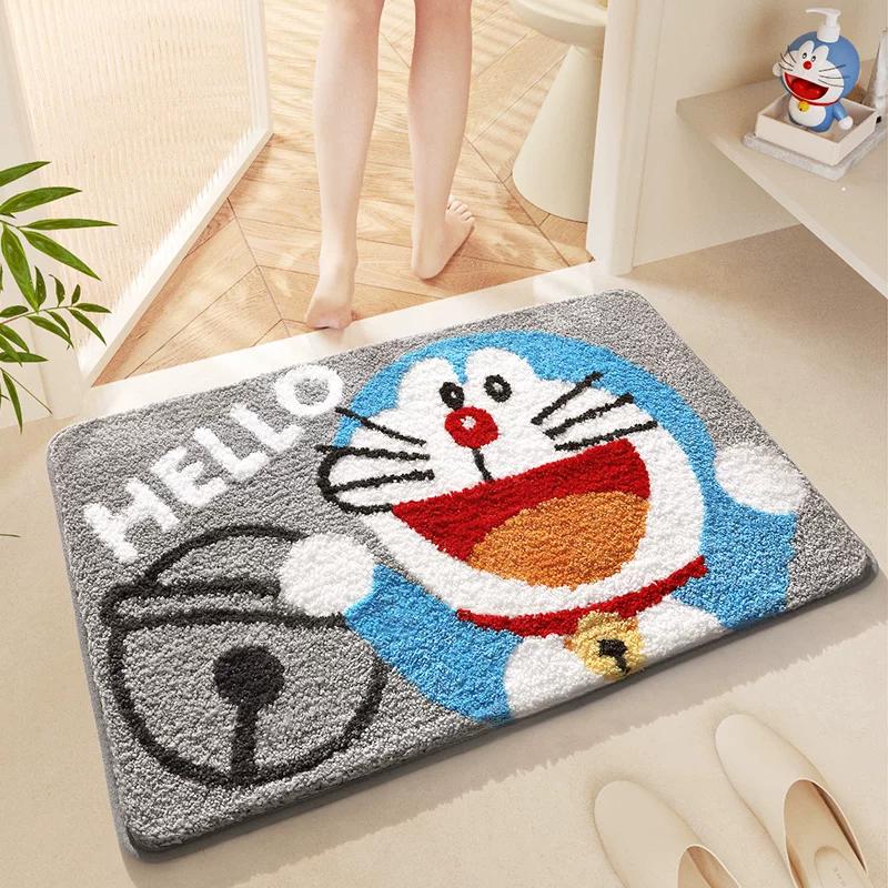 Doraemon Strong Absorbent Pads Cartoon Bathroom Carpet