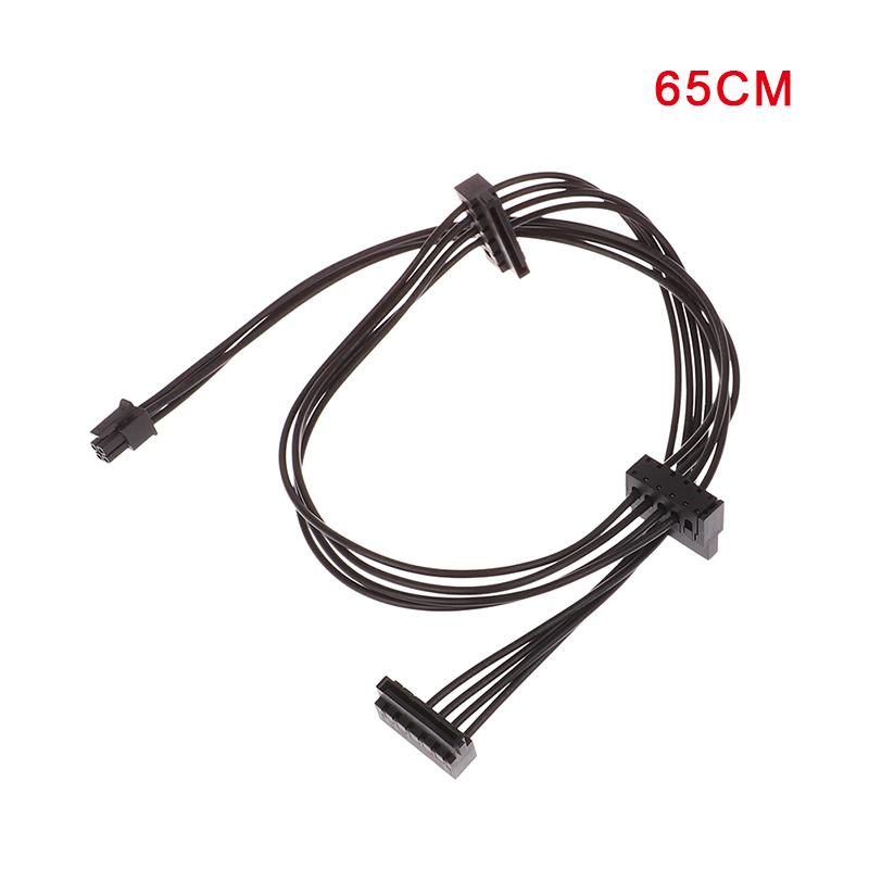 35/45/65Cm Mini 4 Pin To Sata Power Supply Cable For Lenovo Sata Ssd Hdd Cable