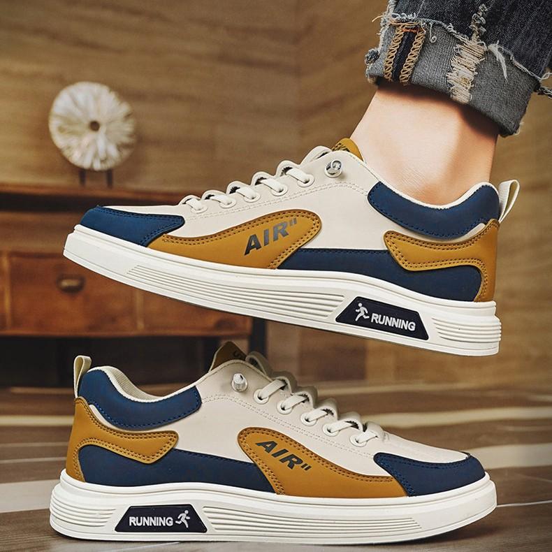 Low-top foot-fitting outdoor casual board shoes, four-season fashion shoes, young and young travel flat men's shoes