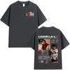 Rapper Luar La L Music Album L3tra T Shirts Unisex Unisex Hip Hop Fashion Short Sleeve Tshirts Vintage Oversized Tshirt Streetwear