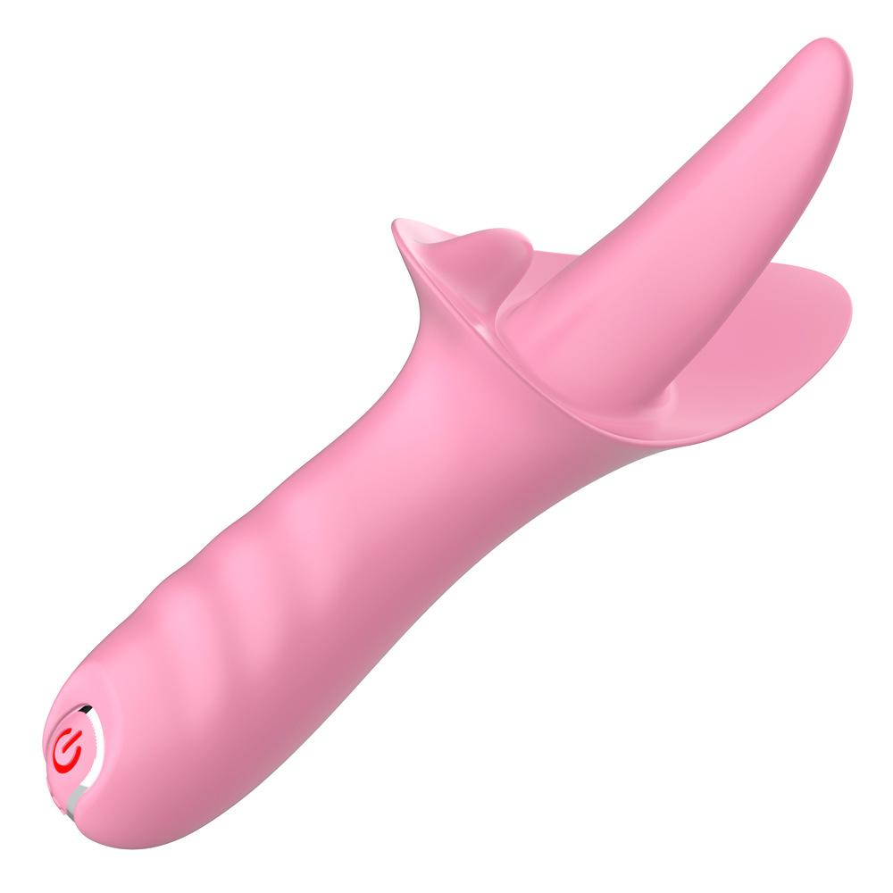 Silicone Vibrating Stick Vibrating Tongue Female Tongue Licking Masturbator Teasing Adult Sex Products Source Manufacturer Supply