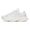 Anta Running Series Shock Absorbing Wear Resistant Non Slip Low Top Running Shoes Women Sneakers White Gray 122145525-2