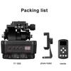 JYYXF ZIFON YT1000 Wireless Motorized Pan Tilt Tripod Head 360 Rotation Panorama Gimbal Stabilizer Smartphone Camera 1kg Load 2.4G Remote