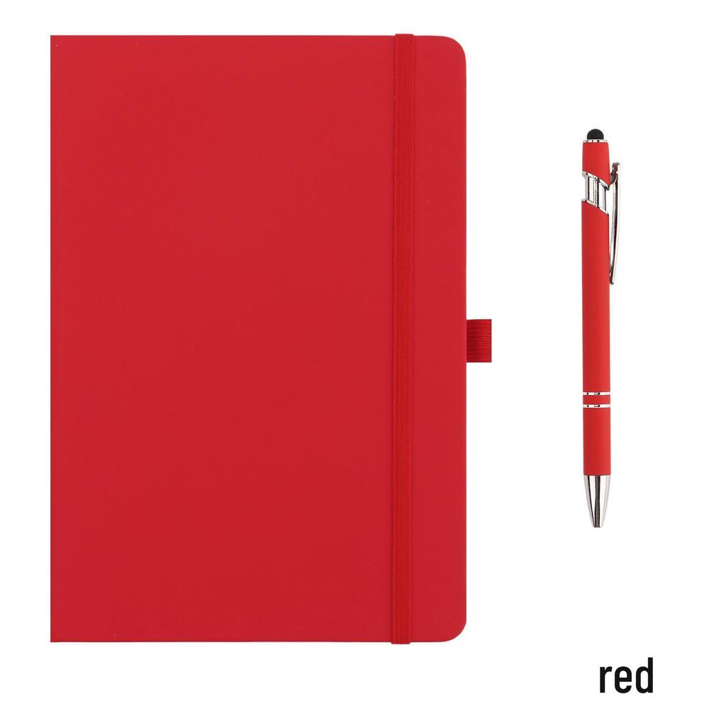 Cross-border A5 Simple PU Hard Cover Business Notebook with Custom Logo
