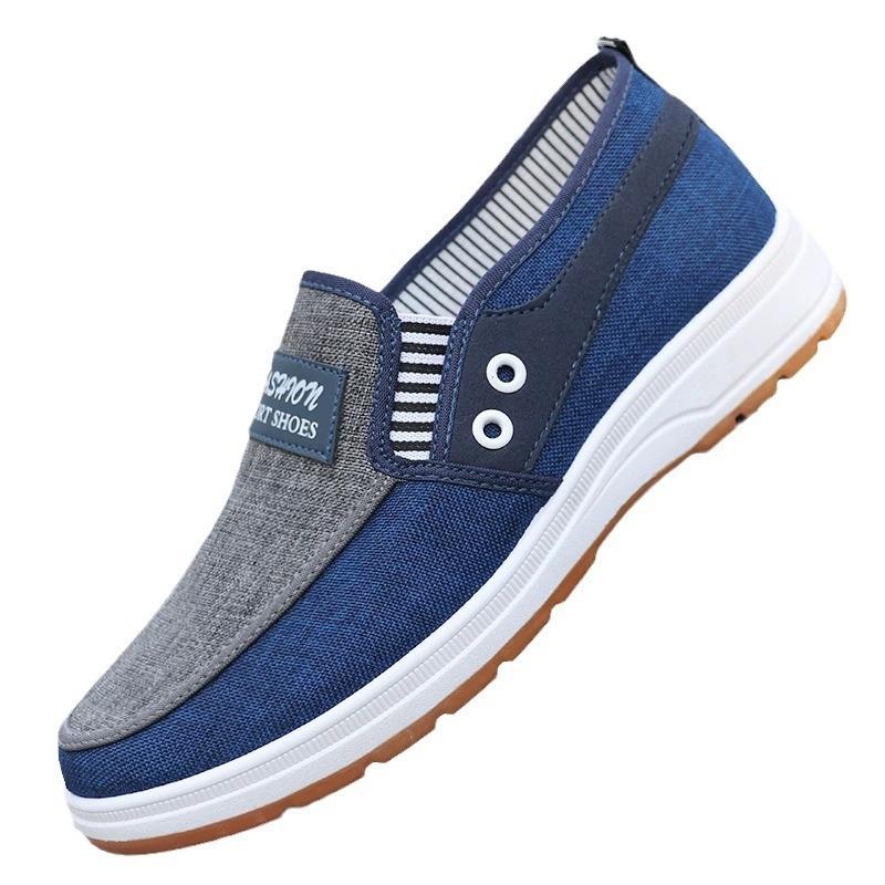2026 Spring and Autumn Men Fashion Casual Shoes Trend Canvas Shoes Cover Feet Men Lightweight Soft shoes