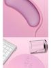 3D Memory Foam Non-Slip Wrist Support Mouse Pad for Office & Gaming