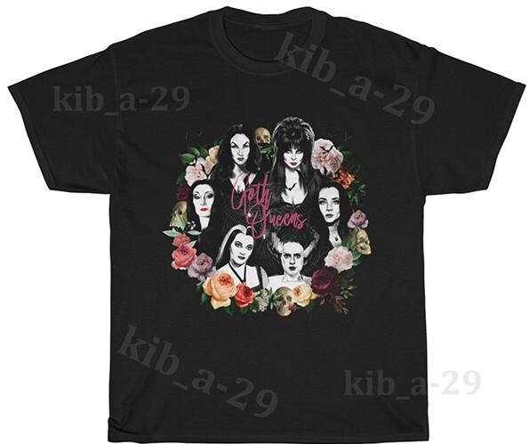 

Goth Queens 90s Vintage Style Gothic Rock Fan Art TShirt S5XL Men Women Unisex Unisex T-Shirt XXL