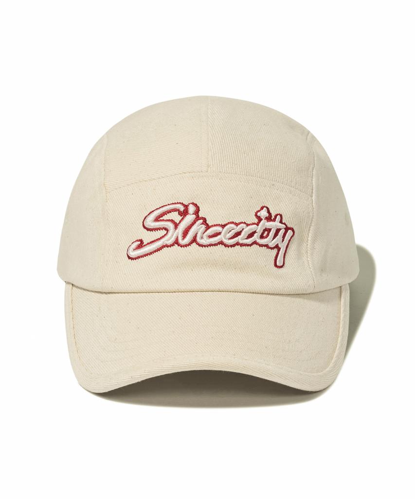1993STUDIO Sincerity Natürliche Twill Camp Cap_Creme