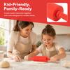PP Rolling Pin Handle Baking Rolling Pin Non Stick Pastry Dough Roller  Home Kitchen Baking