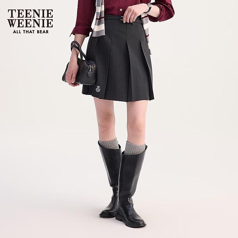 Teenie Weenie Women s Pleated Midi Skirt L