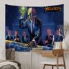 Rock Band Megadeths Hippie Wall Hanging Tapestries Bohemian Wall Tapestries Mandala INS Home Decor
