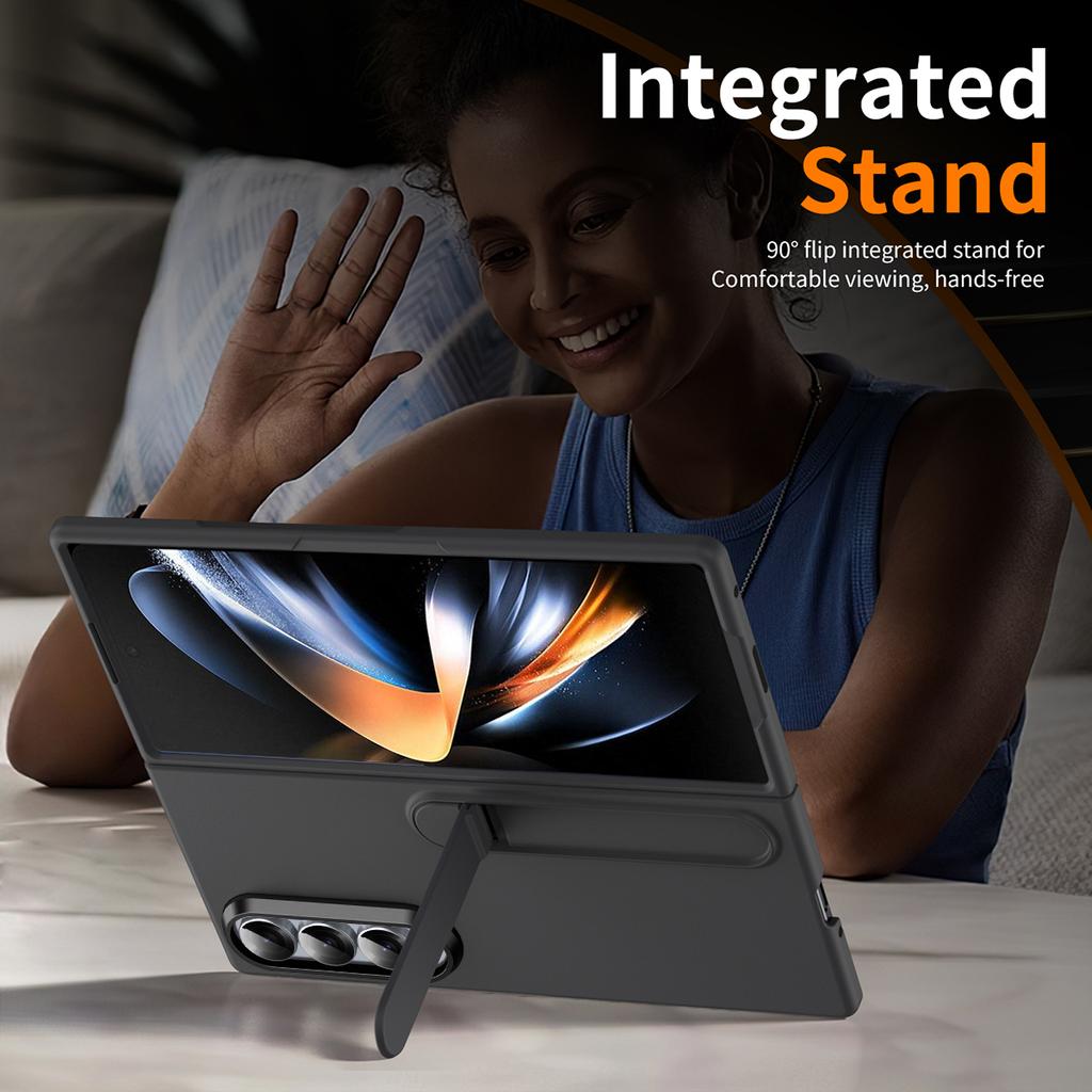 For Samsung Galaxy Z Fold3 5G Case Kickstand Hard PC Phone Cover (without Screen Protector)