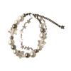 Vintage Shiny Star Pentagram Titanium Steel Bracelet for Women Sweet Aesthetic Y2k Charm Bracelet Harajuku Fashion Jewelry