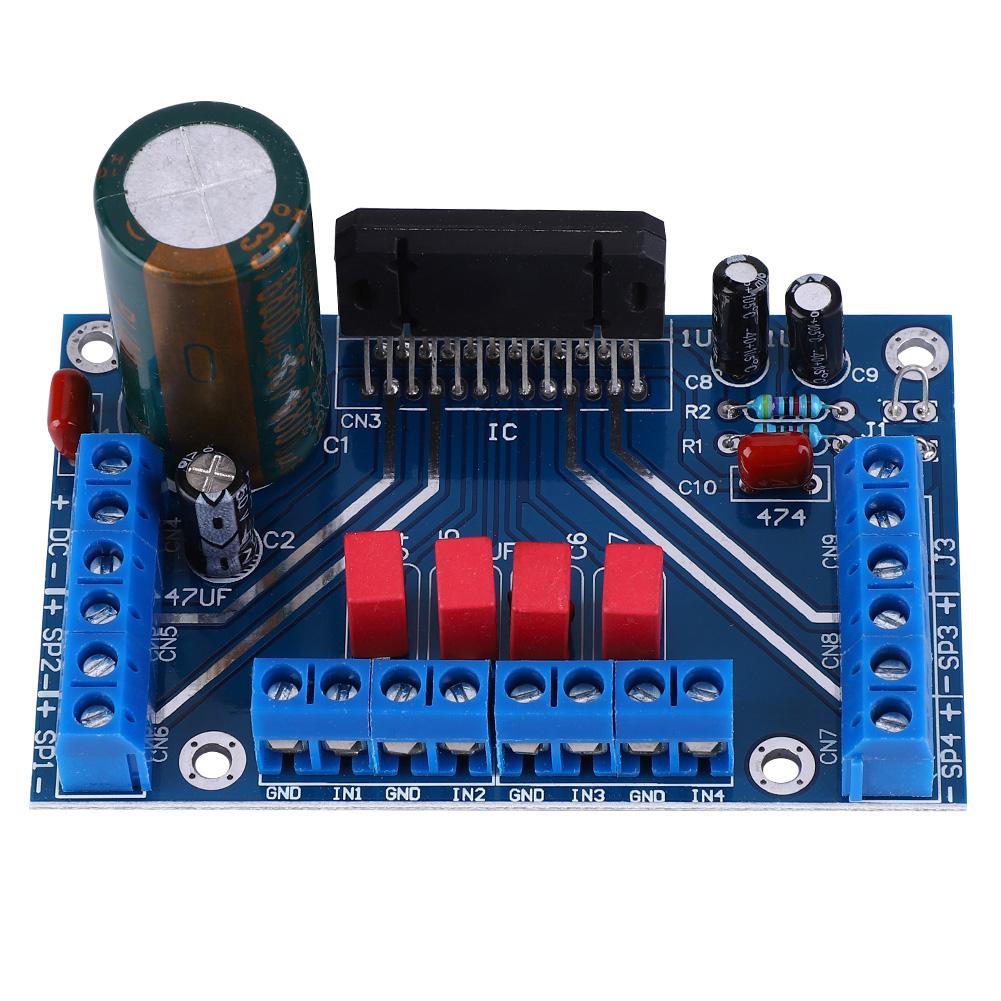 DC 12 14.5V 4 Channel Audio Amplifier Board 4 X 41W Car Amp BTL Board