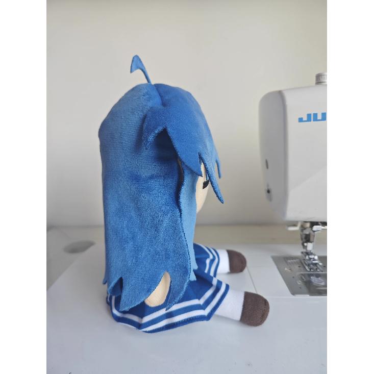 20CM Anime Izumi Konata Plush Idol Figure Dress Up Cute Fluffy Cotton Body Pillow Mascot Birthday Gift