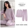 Pajamas Women'S Autumn And Winter Winter Warm German Velvet Long-Sleeved Loungewear Winter Loose Thin Velvet Suit