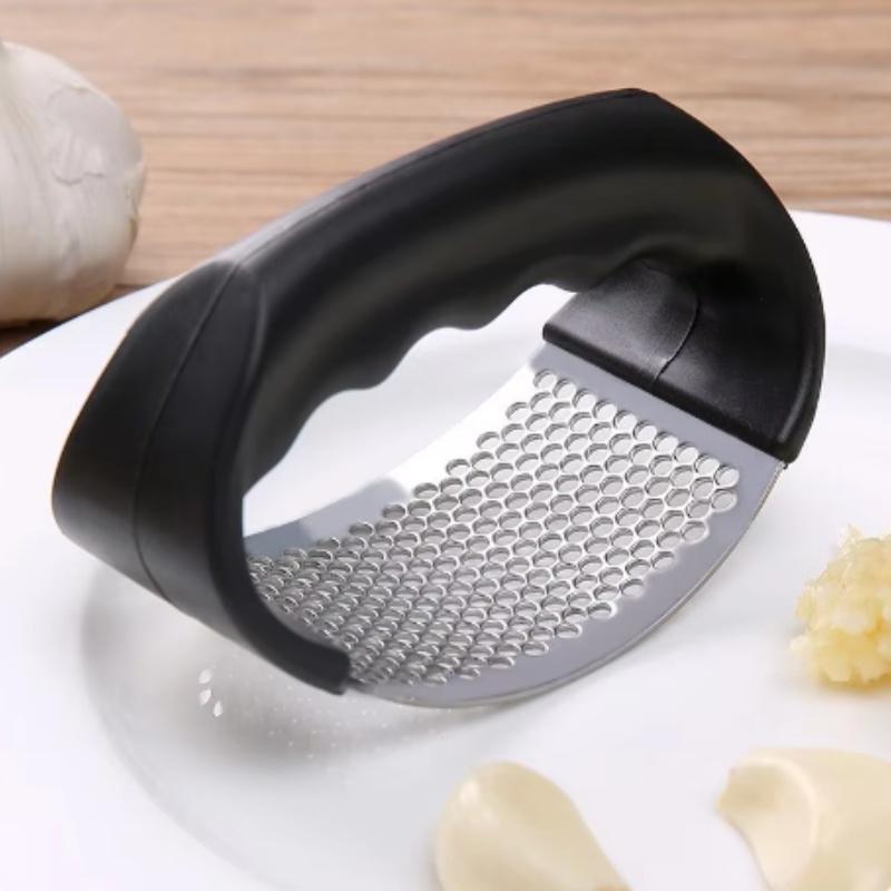 Stainless Steel Garlic Press Crusher Manual Garlic Mincer Chopping Garlic Tool  Garlic Crusher  Fruit Vegetable Tools Kitchen Accessories Gadget