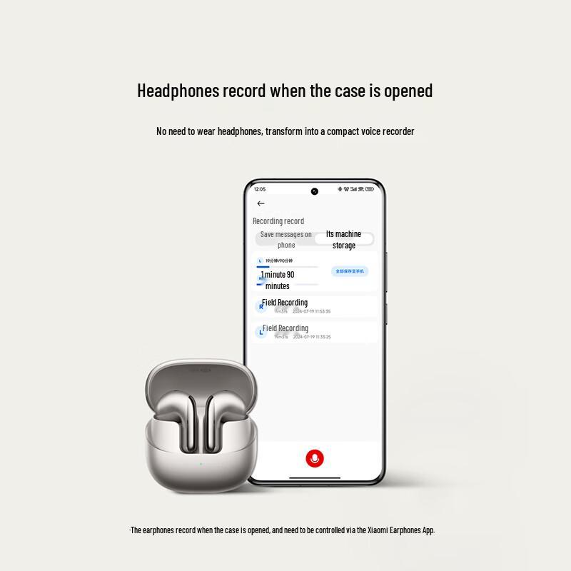 Xiaomi Buds 5 Semi-in-ear Noise-Cancelling Bluetooth Earbuds