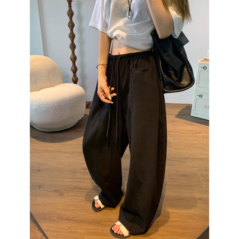Women's High-Waisted Wide-Leg Banana Pants - Summer 2026 Collection
