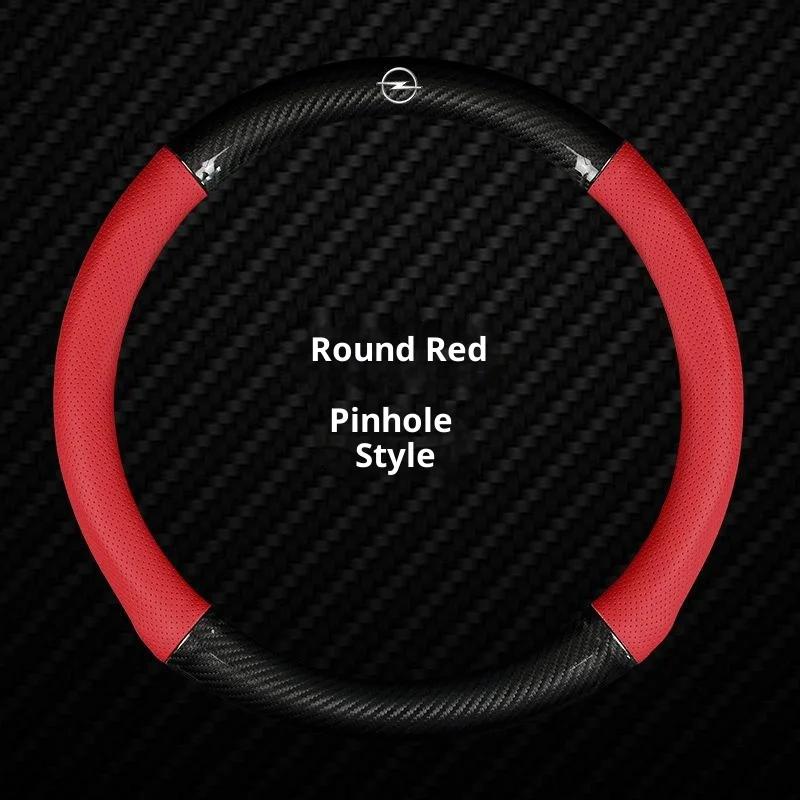 Car Steering Wheel DZGWA3T Cover For Opel OPCline Astra Corsa Grandland Insignia Mokka Vectra GTC Tigra Vivaro Zafira Auto Accessories