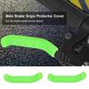 5 Colors Bike Brake Lever Cover Silicone Grips Anti Slip Waterproof Protector (Green)