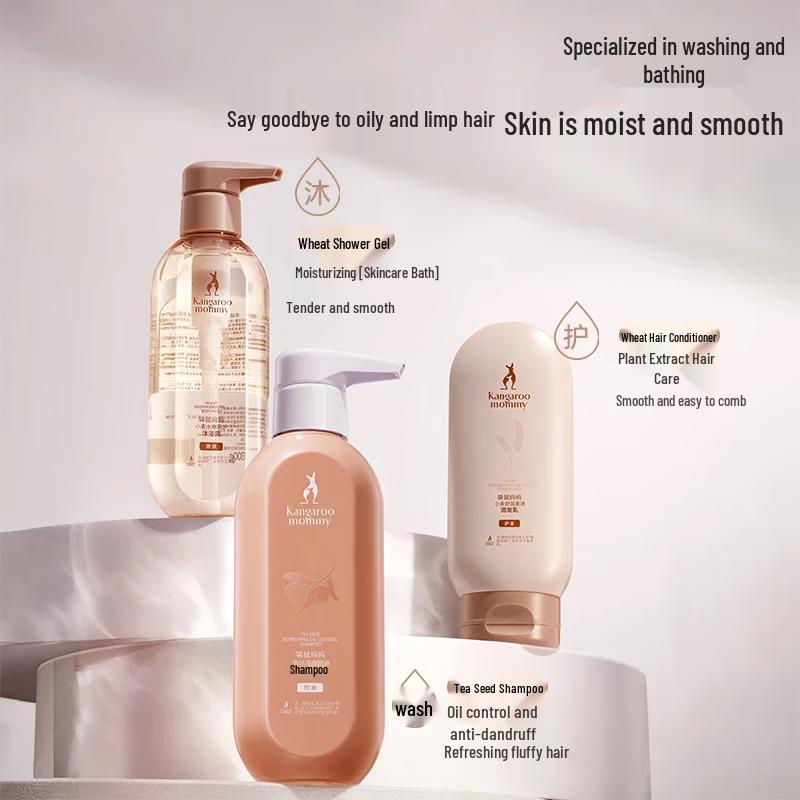 Kangaroo Mama Tea Seed Oil Control Shampoo