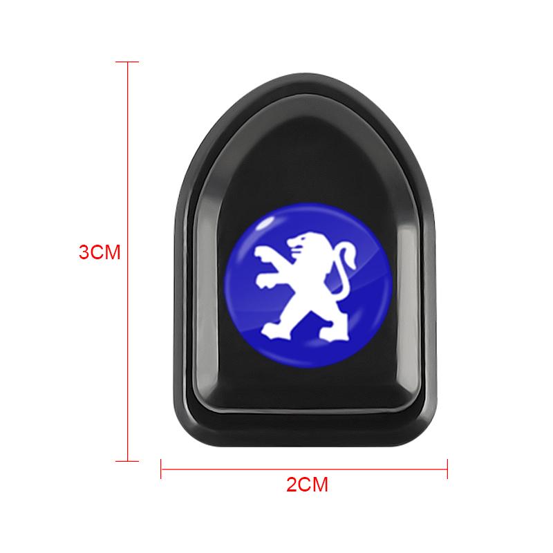 Mini Car Hooks Black Self Adhesive Invisible Hooks Interior Storage Holder For Peugeot 308 408 508 RCZ 208 3008 2008 206 207 108 406 407 408 206 207