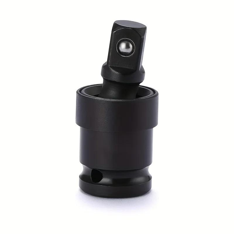 1/2 Inch Drive Universal Joint Socket Adapter, 360° Swivel Steel Ball Impact Socket for Electric Wrench Efficiency Enhancement,
