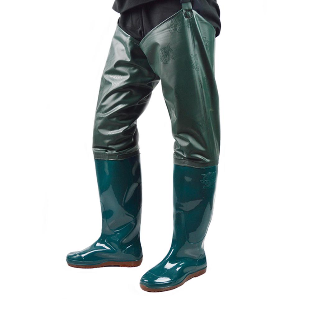 Waterproof PVC Fishing Waders Hip Boots for Men Women Fishing Farming