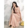 Mishow Women's Lotus Pink Polka Dot Skirt Set