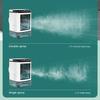 Air Conditioner Portable Fan Desktop Dual Spray Ultrasonic Atomization 3-Speed Mute Air Cooler Night Light Electric Fan