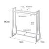 Yamazaki Jitsugyo (Yamazaki) Dumbbell Rack White W52 x D17 x H54.3cm Tower [Completed Product, No Assembly Required] Muscle Training Goods Storage