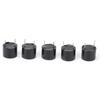 10 Pcs Buzzer 5V Long Sound Electromagnetic Type Buzzer with Directly Insert SOT Tube