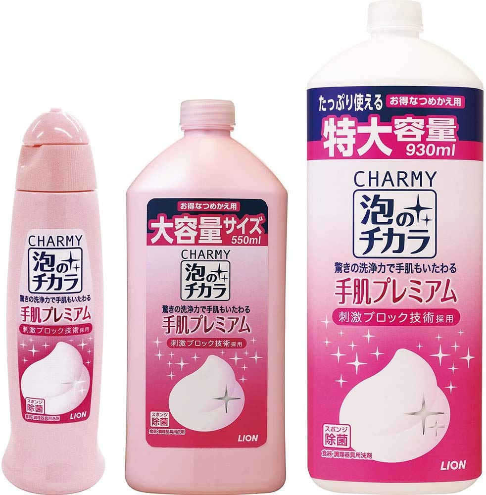 Charmy Foam Power Premium Dishwashing Detergent Refill 550ml