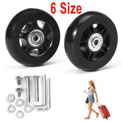 Brand New Indoor Luggage Wheels Suitcase Wheels Black