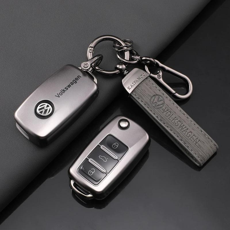 2025 Hot 3 Buttons Car Key Case Cover Shell For Volkswagen VW Polo Golf Passat Tiguan Beetle T5 Up Eos Langyi Sagitar Jetta Weil