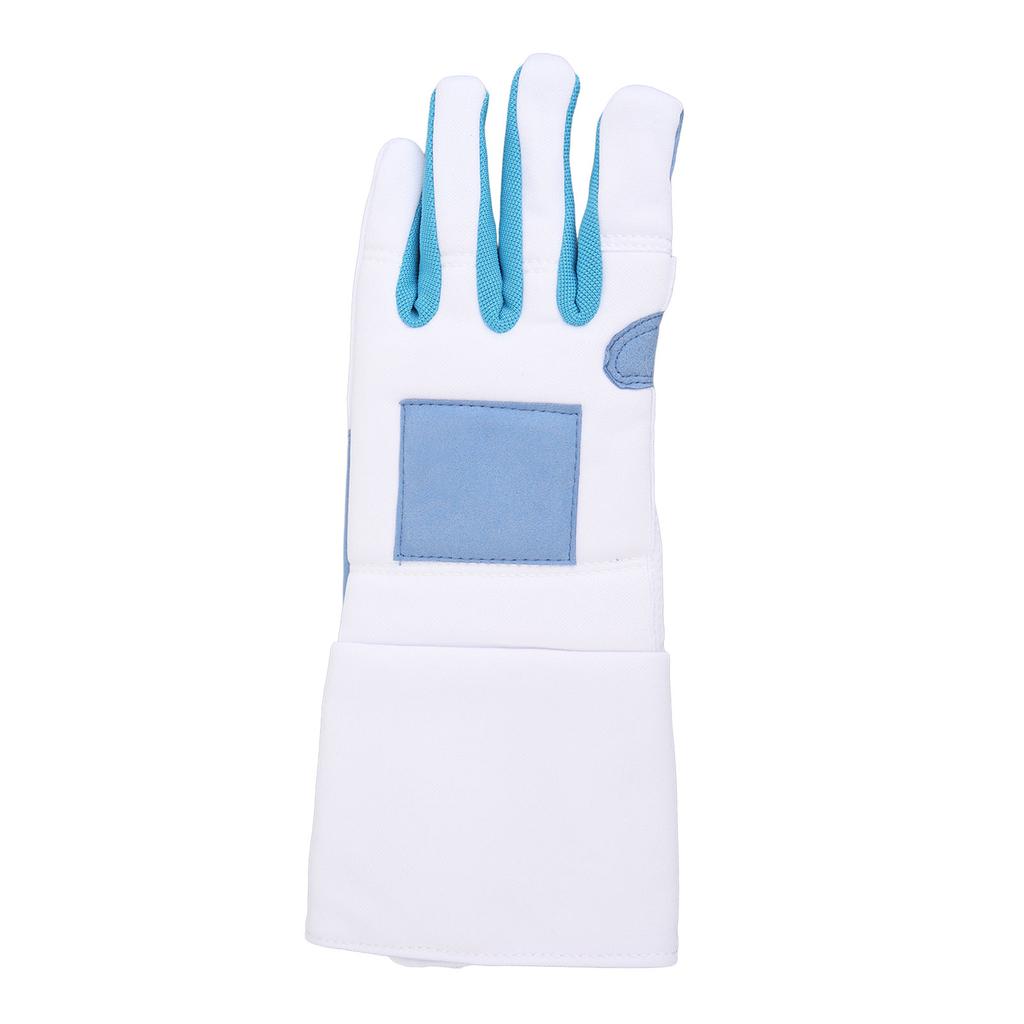 Left Hand Fencing Glove Skid Resistant Abrasion Resistant Saber Glove for Training Practice Match S