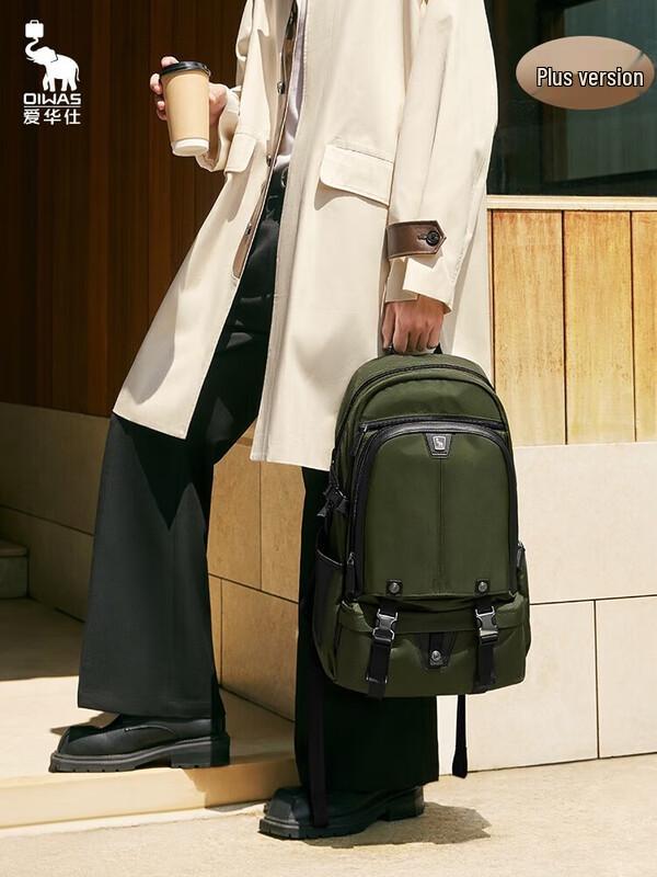 OIWAS Triumphal Arch 18-inch Laptop Travel Backpack