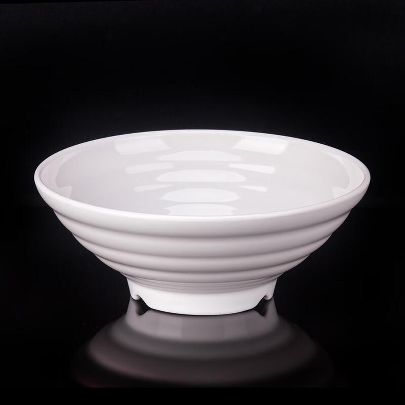 ZISIZ Melamine Double-Sided Threaded Soup Bowl