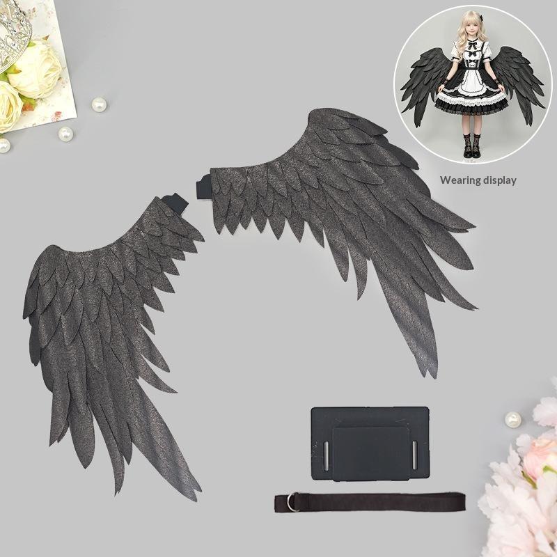 New Manga Exhibition Angel Wings Cos Angel Devil Wings Stage Performance Props Role Playing Party Props Cosplay Accessories