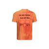 Under Armour Soft Comfortable Stretch Short Sleeve T-Shirt Men Tops Atomic-Orange 1383297-810
