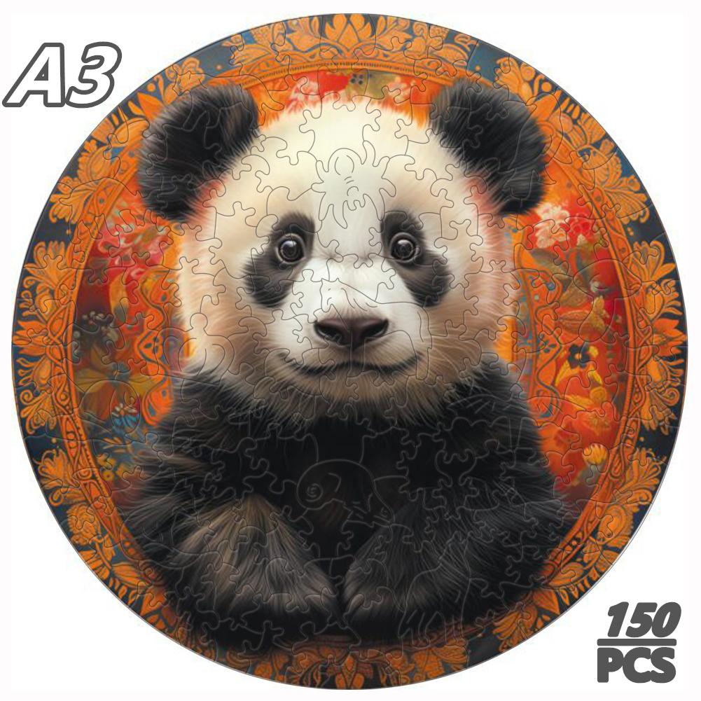 Unique Jigsaw Animal Wooden Puzzles For Adults Kids Mysterious Lion 3d Puzzle Gift Interactive Games Toy Educational Fabulous