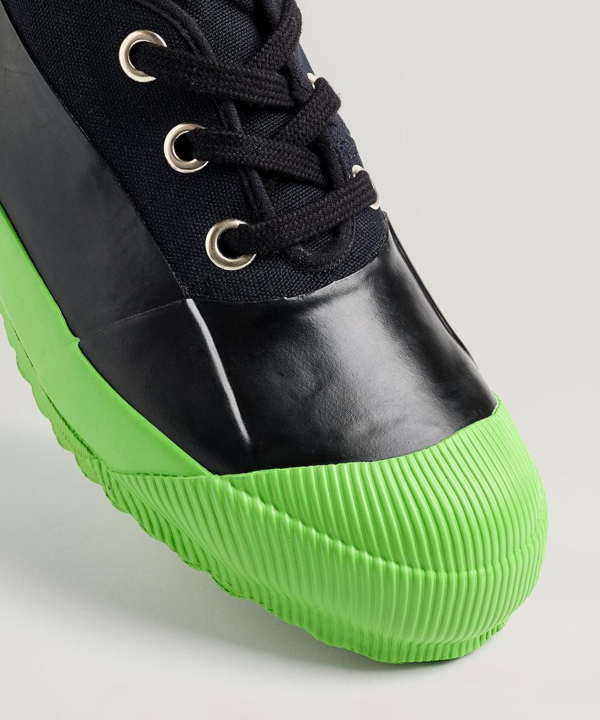 Novesta Rubber Low Sneakers Black/Green