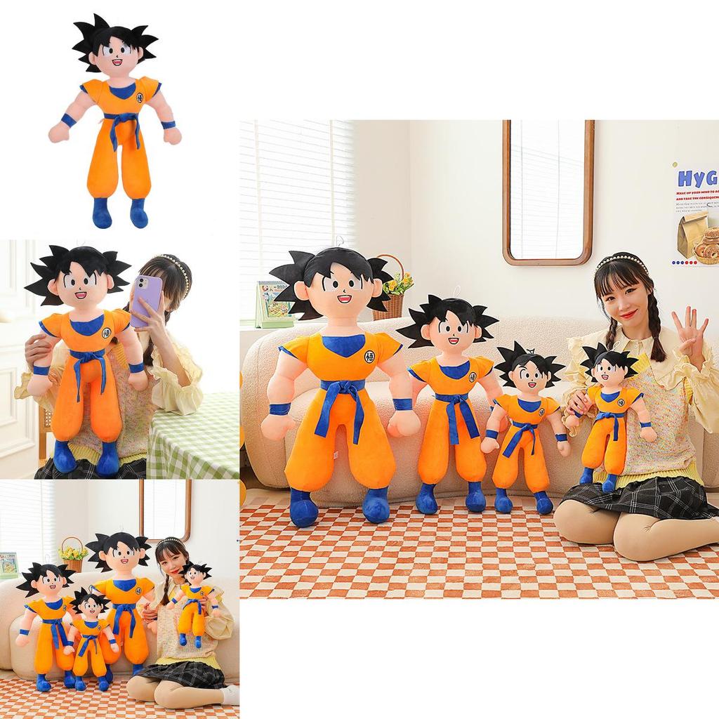 High-quality Dragon Ball Z Goku Vegeta Trunks Plush Doll Soft Stuffed Toy Collection