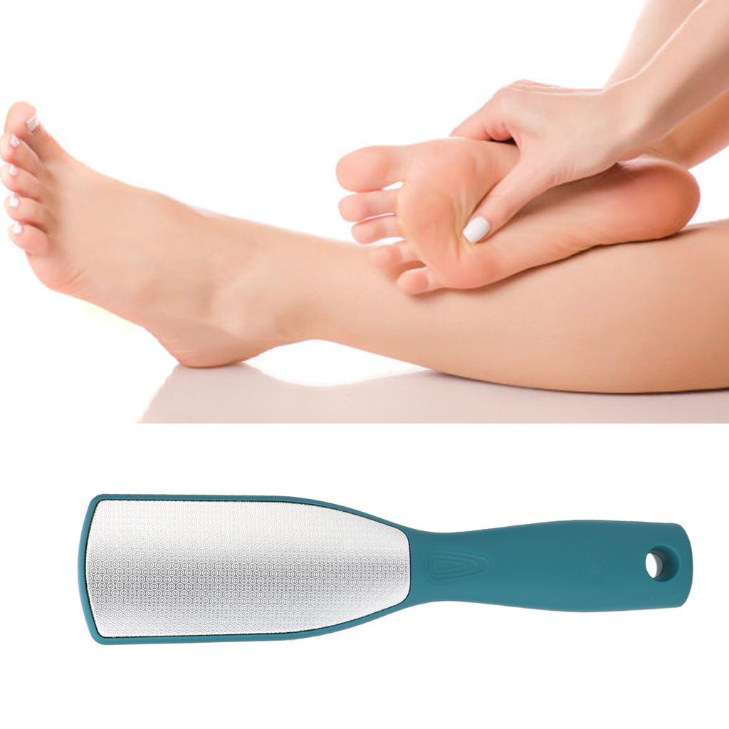 Foot File Double Sided Frosted Remove Calluses Dead Skin Cuticle Recyclable Professional Foot Grater for Dry Wet Feet