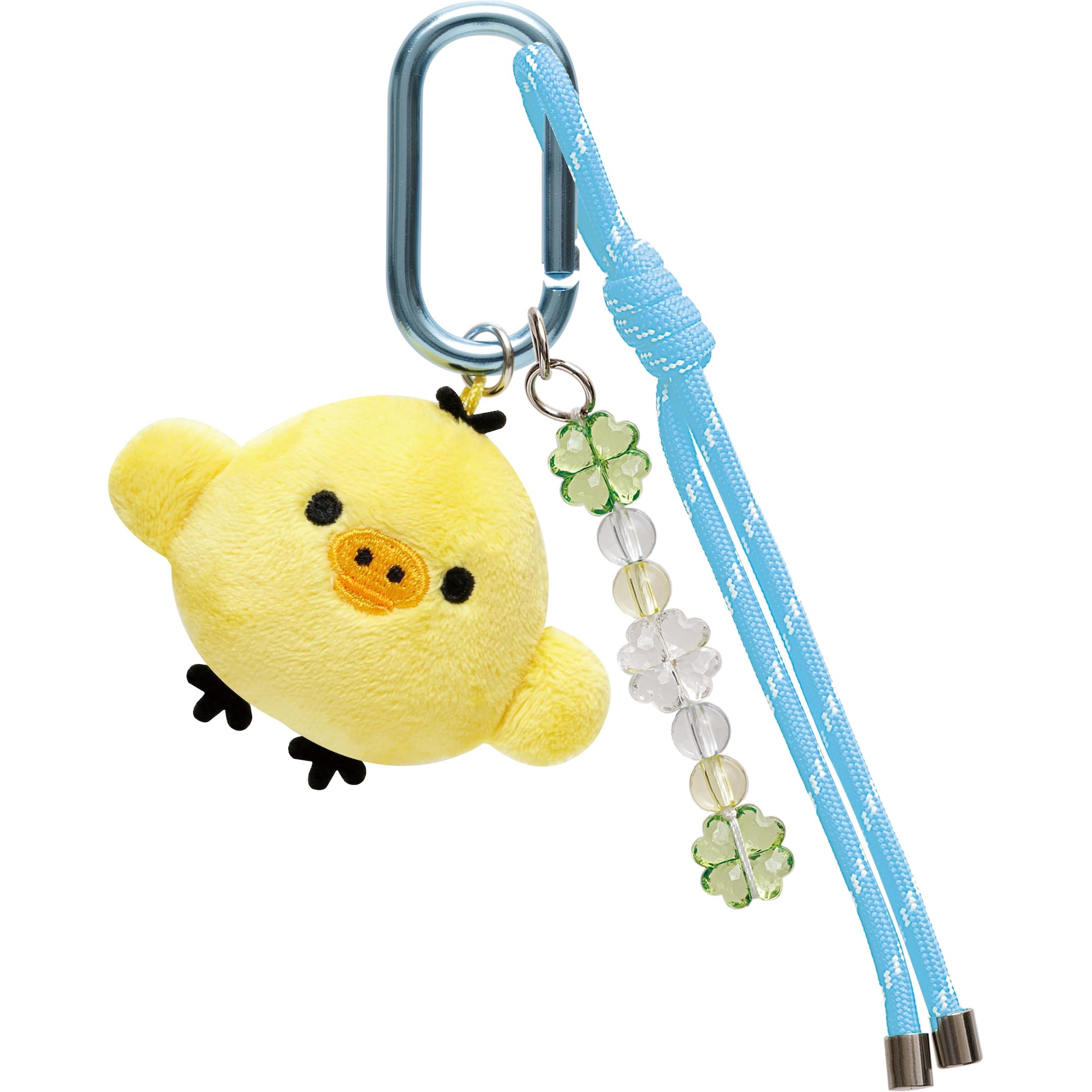 

MV63501 Rilakkuma Kumakyun Dangling Plush Toy Kiiroitori Chairoikoguma s Days