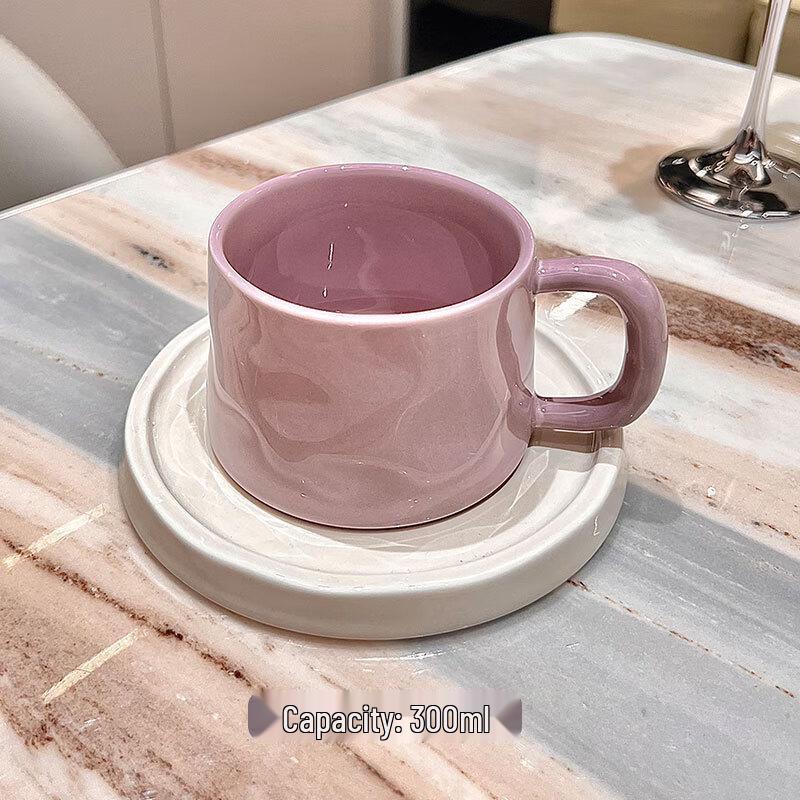 Qianxing Ceramic Coffee Cup and Saucer Set