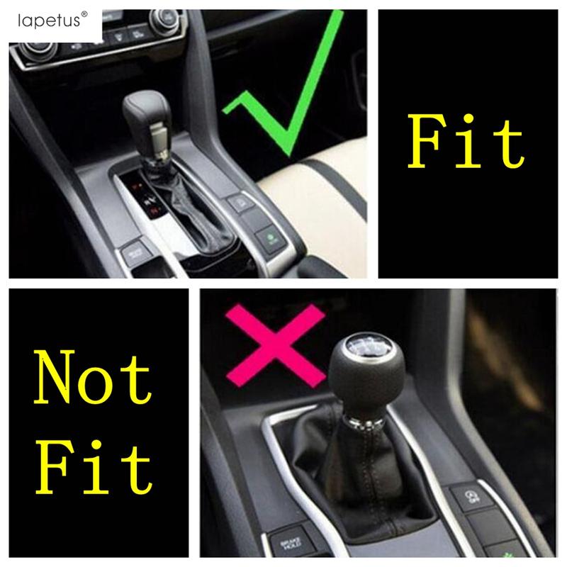 Central Control Shift Gear Panel Frame Decoration Cover Trim Fit For Honda Civic 2016 -  Carbon Fiber Accessories Interior